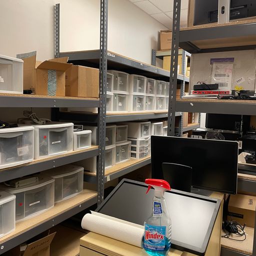 Tennsco shelving/storage