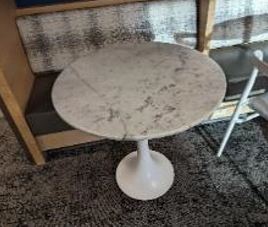 Table, Dining, Marble, 32&quot; x 32&quot; x 29&quot;