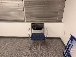 Chair, Guest, Blue, 22&quot; x 18&quot; x 30&quot;