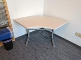 Desk, Corner, White, 52&quot; x 52&quot;