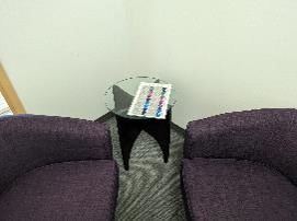 Table, Side/Multi-Purpose, Glass, 18&quot; x 18&quot; x 20&quot;