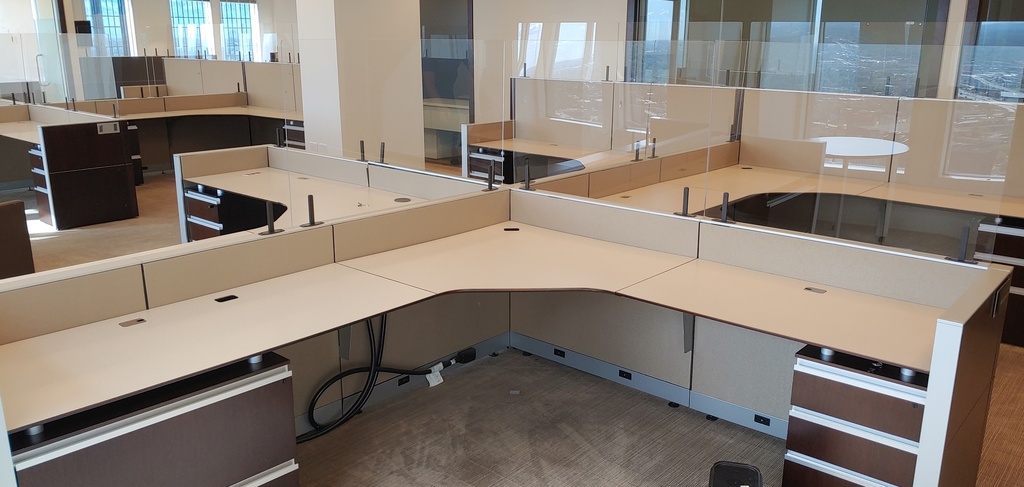 Knoll 4-Pack Cubicle 