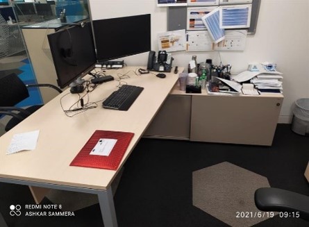 Wood Desk 