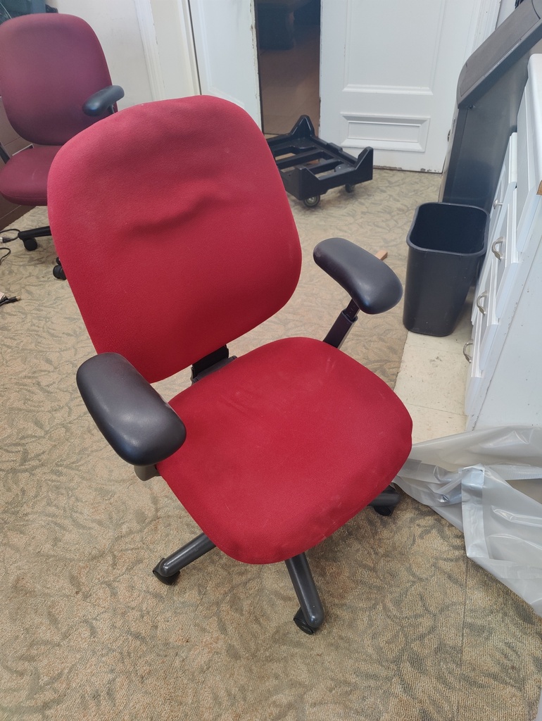 Herman Miller Ergon Bright Red Task Chair