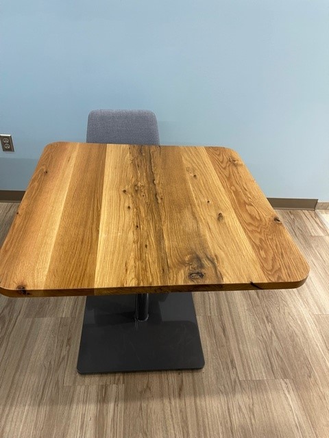 Square Wood Table 3x3'