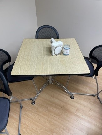 Square Wood Table
