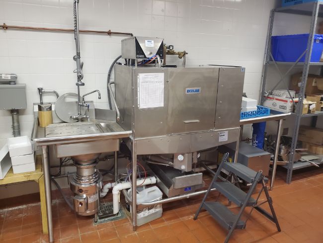 Dishwasher, Ecolab, 96&quot; x 30&quot; x 72&quot;