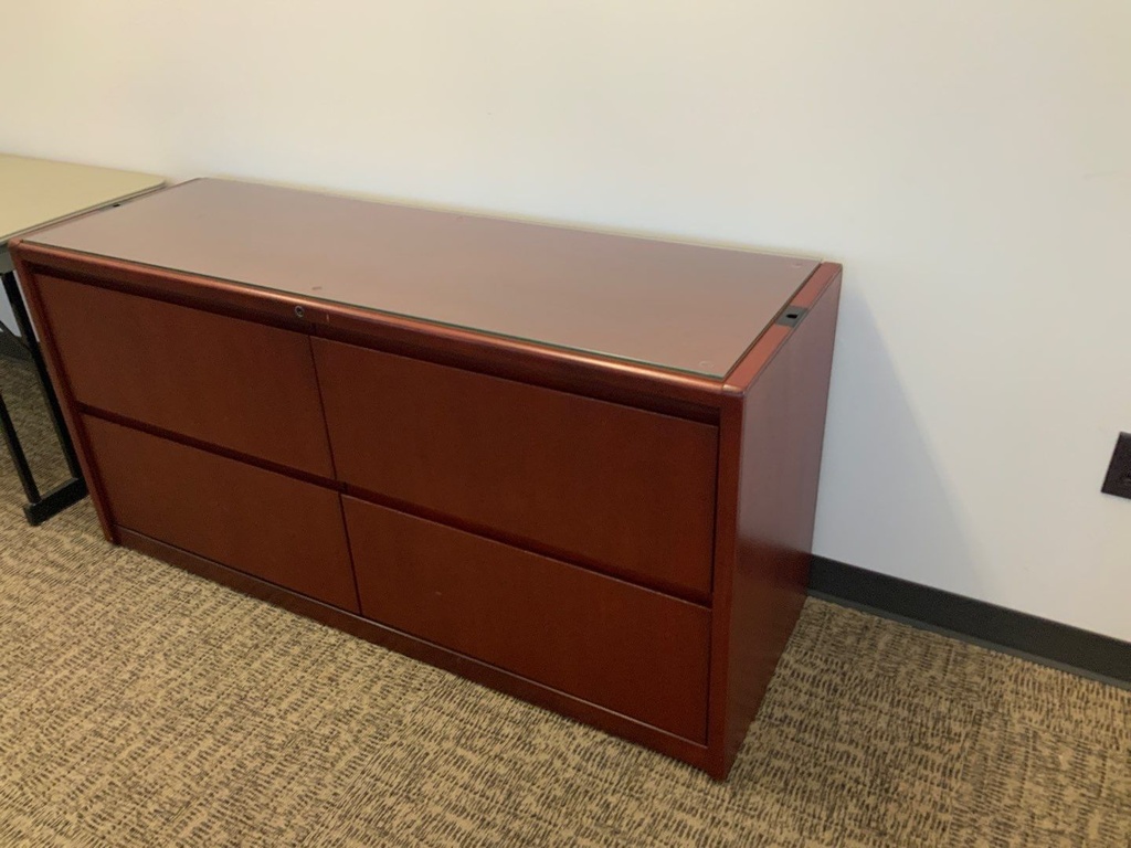 Credenza, Double Lateral, Mahogany