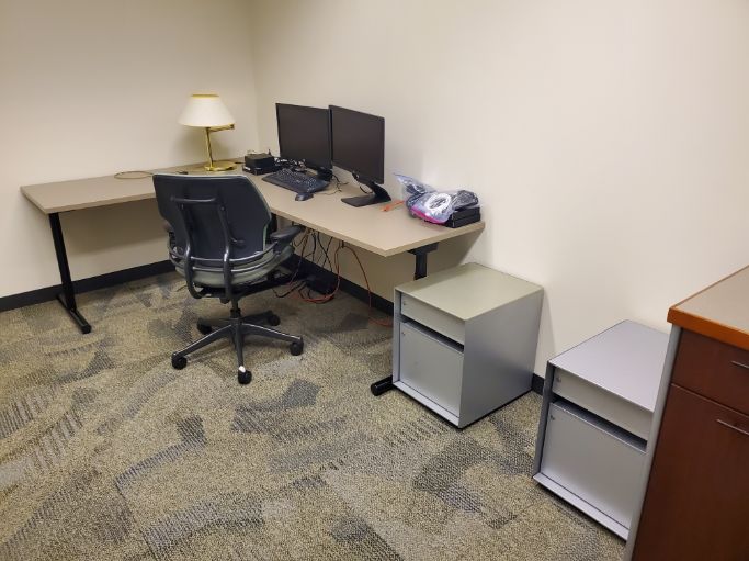 Grey Folding Table, 5' x 24&quot;