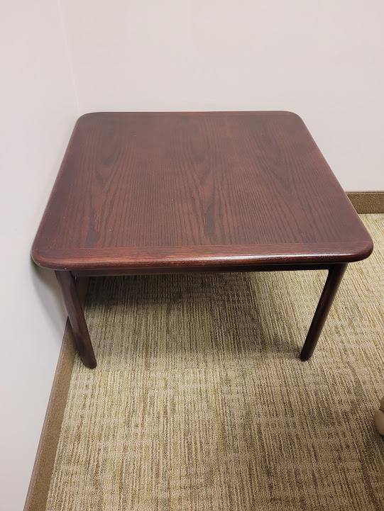 Small Brown Wood Table