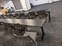 [#C8-2] Table, Folding, Black, 29&quot; x 60&quot; x 18&quot;