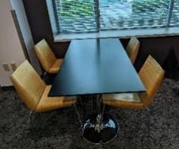 [#C5-12] Table, Dining, Black, 30&quot; x 60&quot; x 29&quot;
