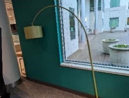 [#I7-28] Lamp, Floor, Green