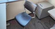 [#B8-50] Chair, Guest, Black, 22&quot; x 18&quot; x 30&quot;