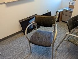 [#B8-52] Chair, Guest, Black, 22&quot; x 18&quot; x 30&quot;