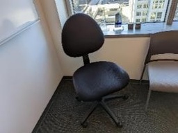 [#B13-56] Chair, Task, Black
