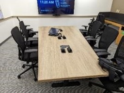 [#C6-61] Table, Conference, Light Wood,  108&quot; x 60&quot; x 29&quot;