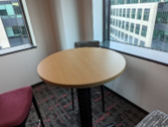 [#C5-73] Table, Meeting, Round, Maple, 42&quot; x 42&quot; x 29&quot;