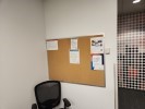 [#F1-108] Bulletin Board, Brown, 48&quot; x 36&quot;