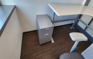 [#D16-117] Cabinet, Silver, 17.5&quot; x 15&quot; x 19.5&quot;