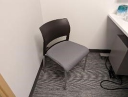 [#B8-135] Chair, Guest, Black, 20&quot; x 20&quot; x 32&quot;