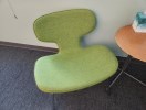 [#B12-177] Chair, Lounge, Green, 27&quot; x 30&quot; x 30&quot;