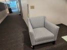 [#B12-179] Chair, Lounge, Blue, 32&quot; x 33&quot; x 32&quot;