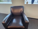 [#B12-181] Chair, Lounge, Black, 29&quot; x 31&quot; x 31&quot;