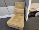 [#B12-189] Chair, Lounge, Green, 31&quot; x 36&quot; x 42&quot;