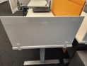 [#A6-236] Panel, Privacy, Desk-Mounted, White, 29&quot; x 15&quot; x .5&quot;