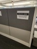 [#A8-239] Panel, Privacy, Free-Standing, Grey, 42&quot; x 3&quot; x 65&quot;
