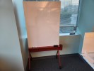 [#F8-245] Rolling Whiteboard, White, 36&quot; x 72&quot; x 10&quot;