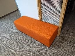 [#B2-288] Bench, Orange, 57&quot; x 21&quot; x 15&quot;