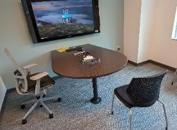 [#C6-318] Table, Conference, Black, 48&quot; x 65&quot; x 30&quot;