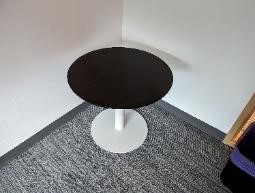 [#C5-338] Table, Meeting, Round/Square, Black, 20&quot; x 20&quot; x 18&quot;