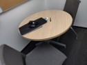 [#C5-340] Table, Meeting, Round/Square, Ash, 42x29
