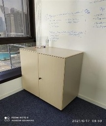 [#D18-69] Metal 2 Door Cabinet (80x45cm)