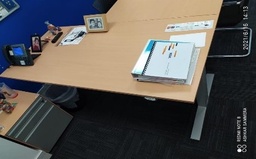 [#E5-110] Workspace Table with Cupboard
