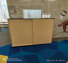 [#D30-145] Wood Cabinet (L:120 H:115cm)