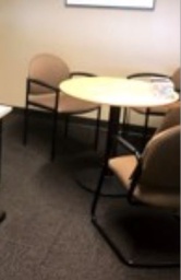 [#C9-10] Round Meeting Table
