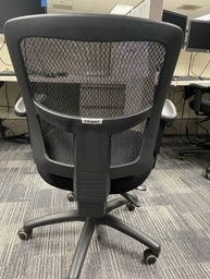 [#B13-81] Black Mesh Task Chair &quot;Friant&quot; Wheel