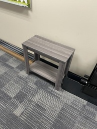 [#C11-93] Grey Small Side Table