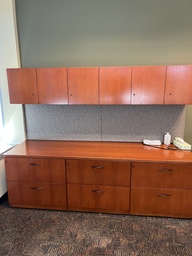 [#D16-38] Chery wood hutch