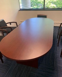[#C6-25] Oval Small Conference Table, 64&quot;x44&quot;