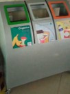 [#G4-36] Garbage/recycling sorting bin | Papelera de clasificación de basura/reciclaje