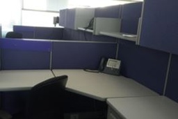 [#A6-165] Double-sided partition, blue | Mampara de doble cara, azul